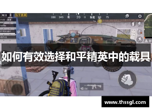 如何有效选择和平精英中的载具